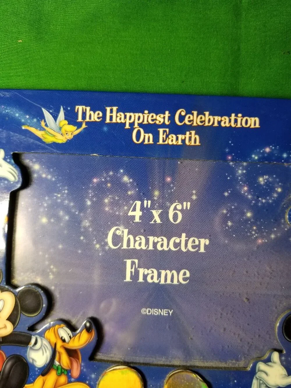 Vintage 2006 Walt Disney World Photo Frame 4x6 Character Frame Mickey & Friends